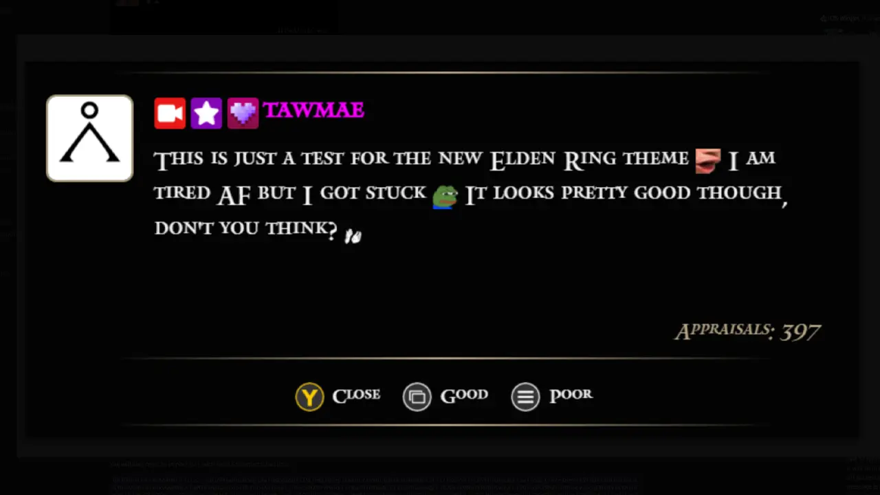 Elden Ring Themed Message Highlighter