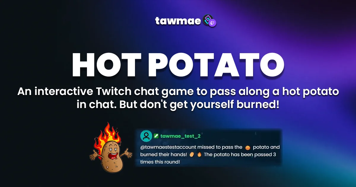 HOT POTATO Streamer.bot Extension