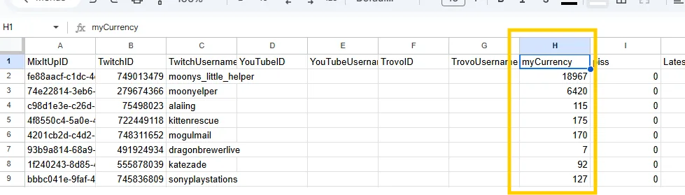 How To Export Mix It Up Points